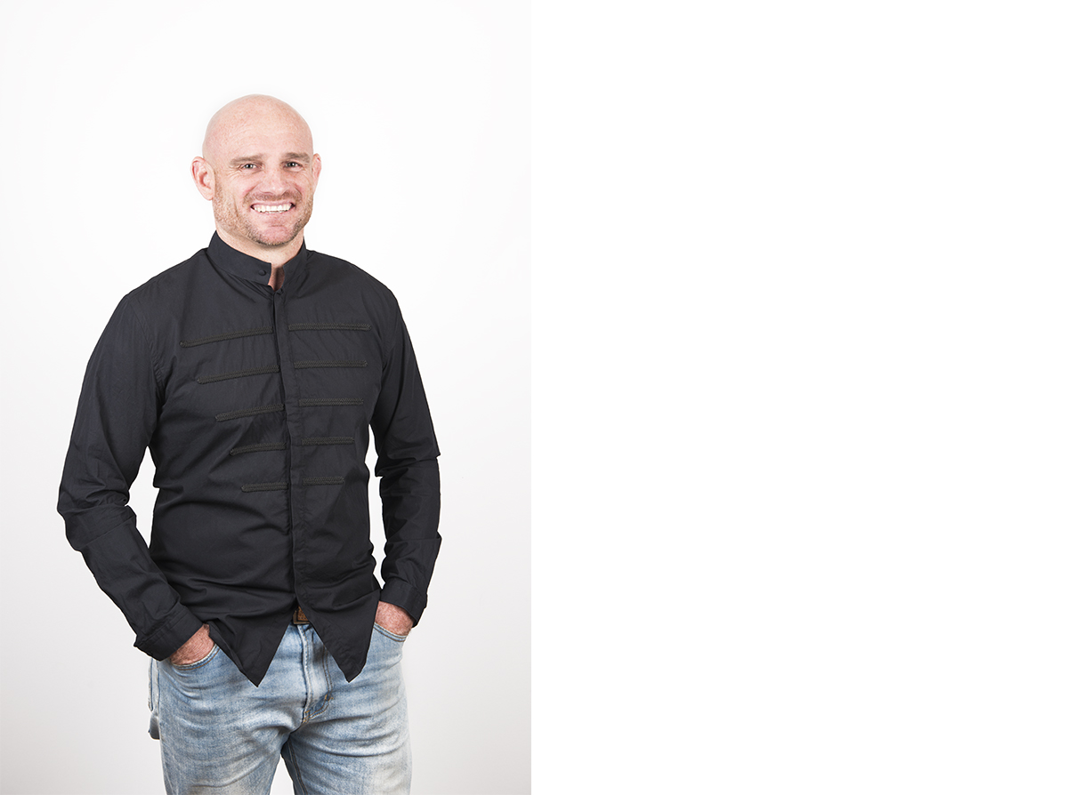 relaxed business portrait male