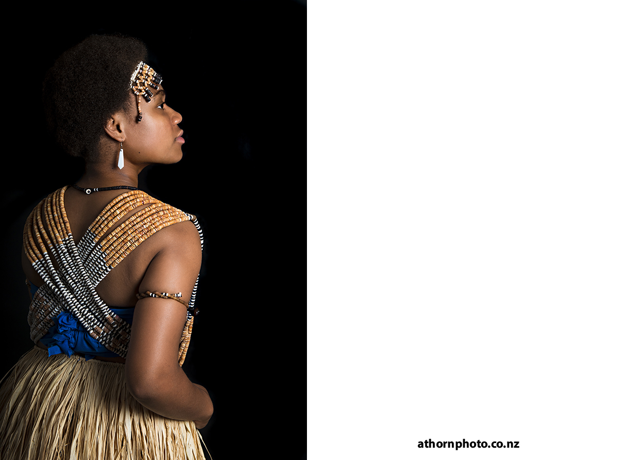 girl in a traditional dress