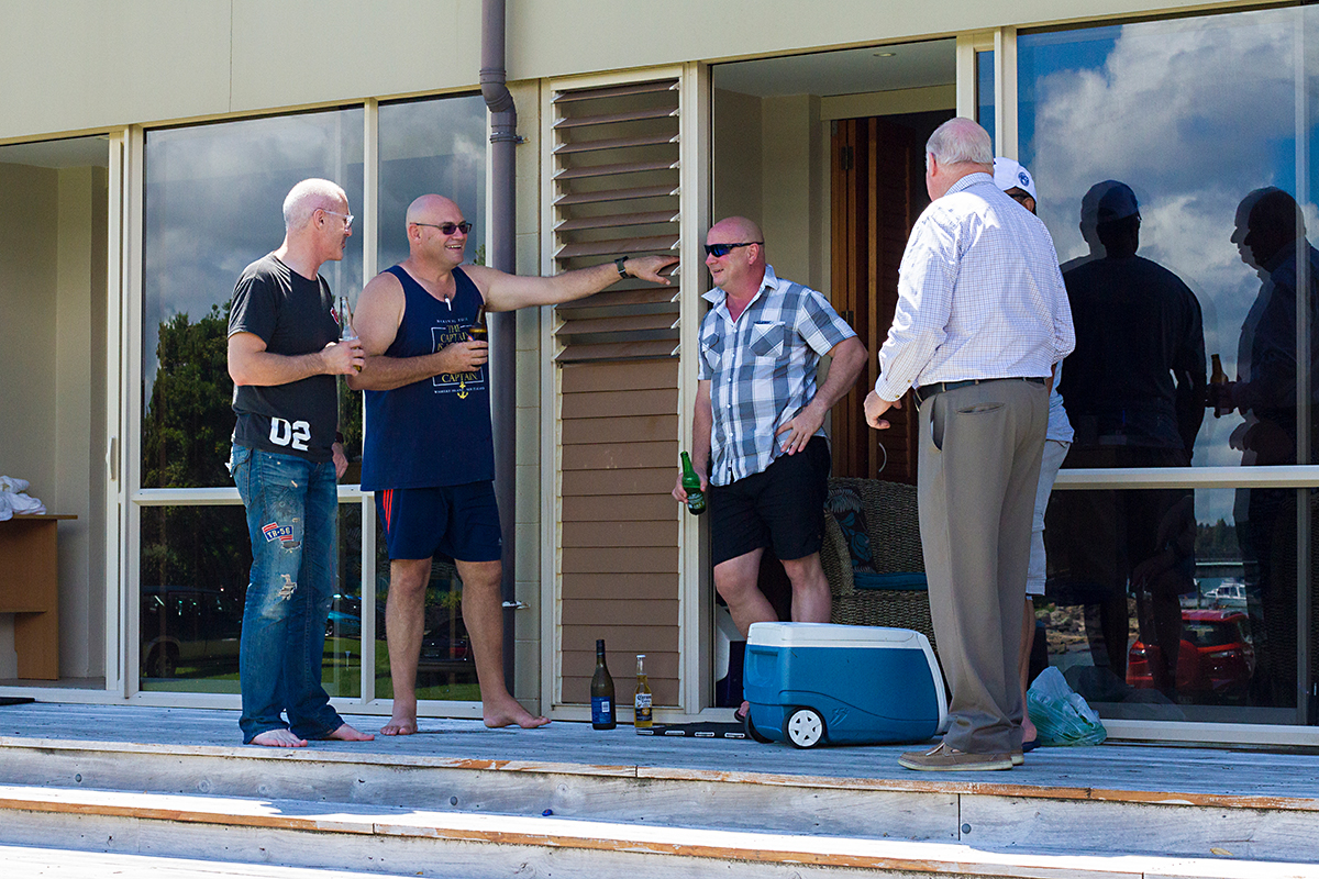 groom getting ready copthorne paihia