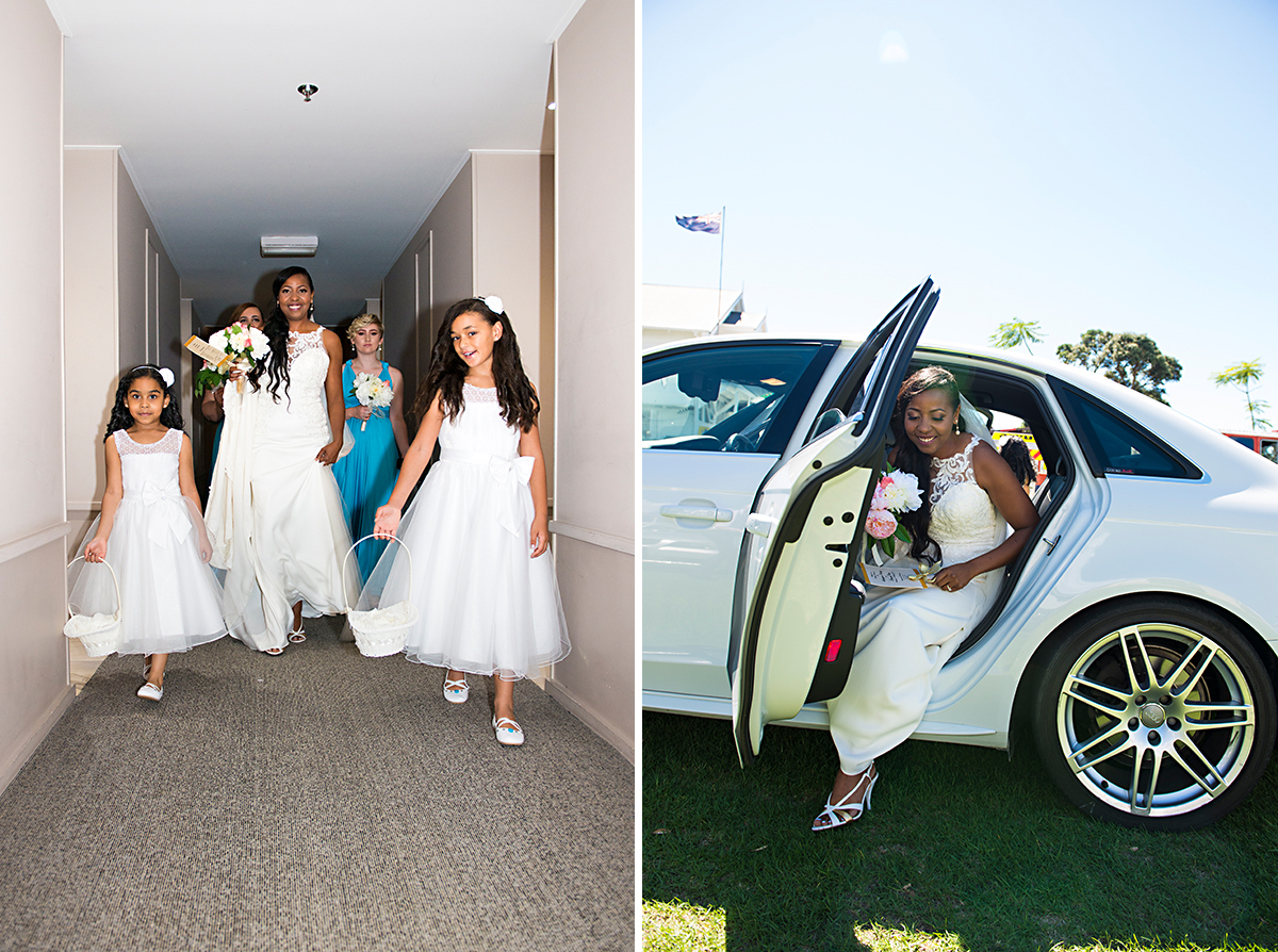 bridal party - paihia wedding photographer