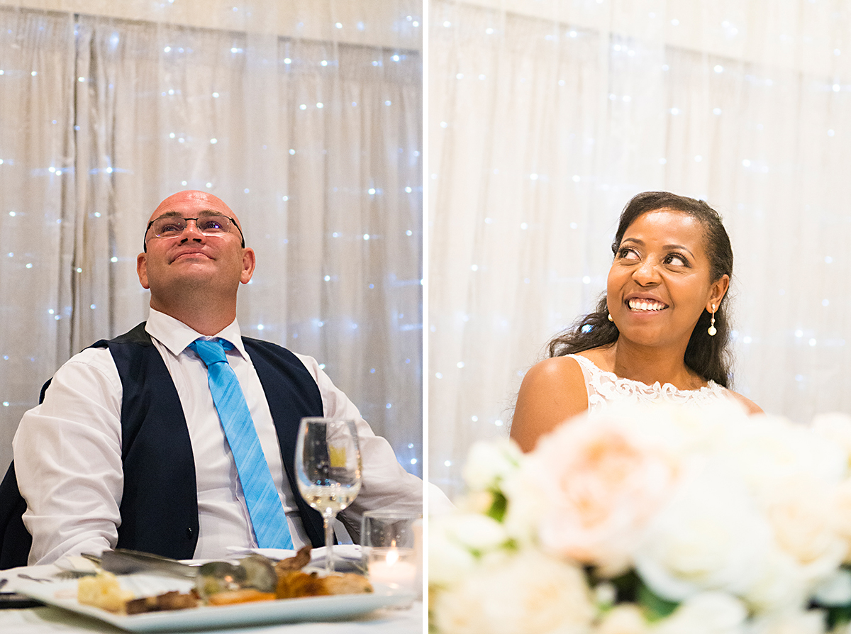 bride and groom at reception copthorne paihia