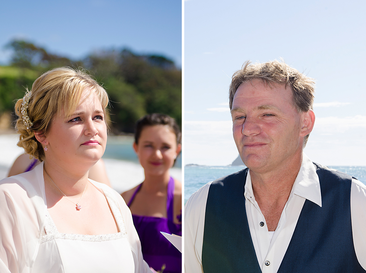 wedding ceremony beach wedding northland new zealand